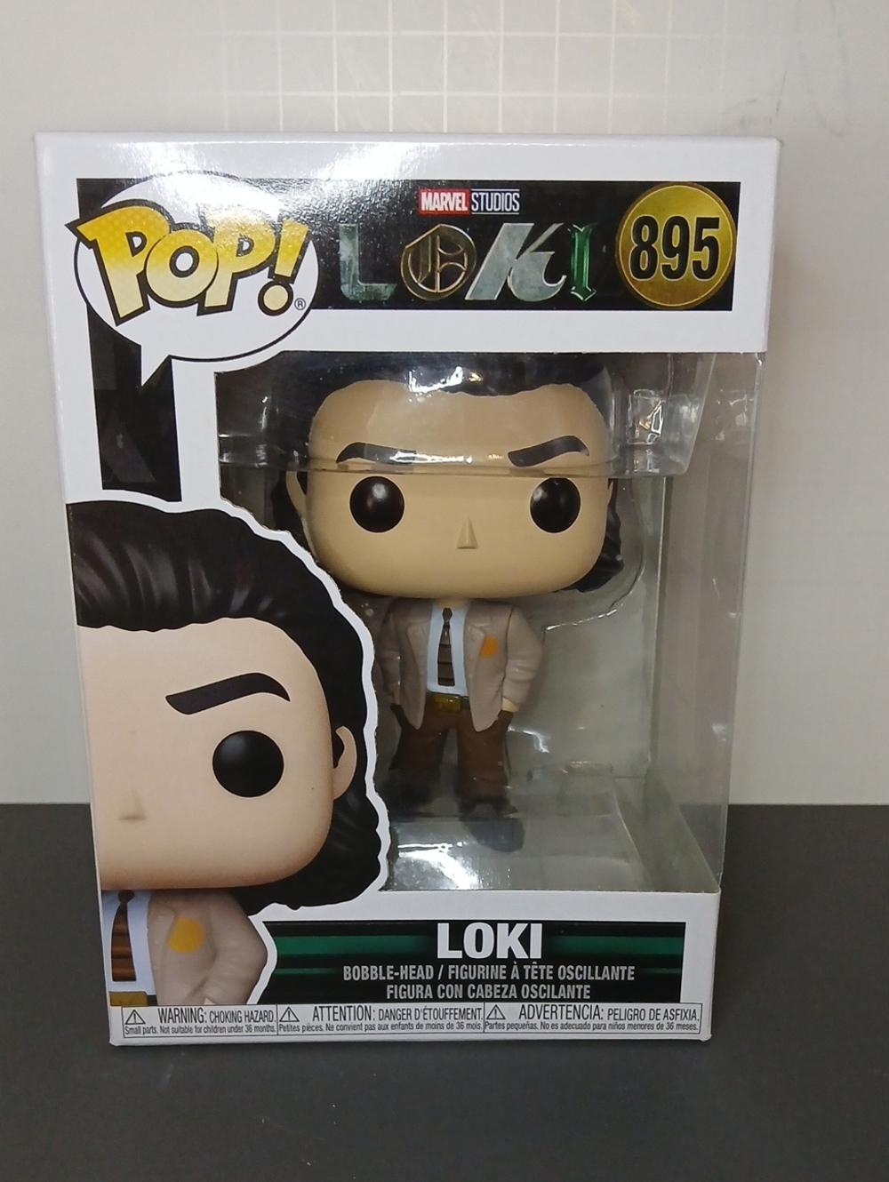 Marvel's Loki In A Suit Funko Pop